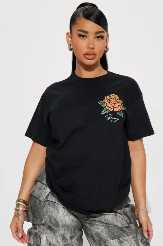 Forever Savage Graphic T-Shirt - Black sold by Fashion Nova