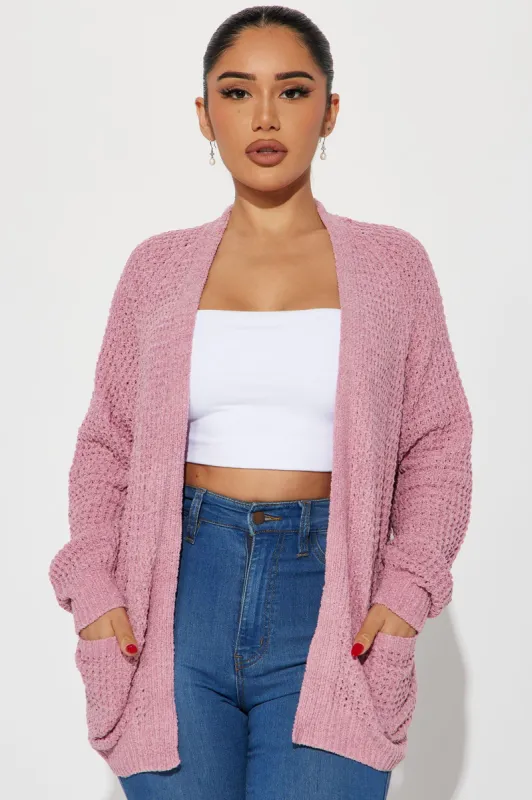 Chillin' Vibes Cardigan - Pink sold by Fashion Nova