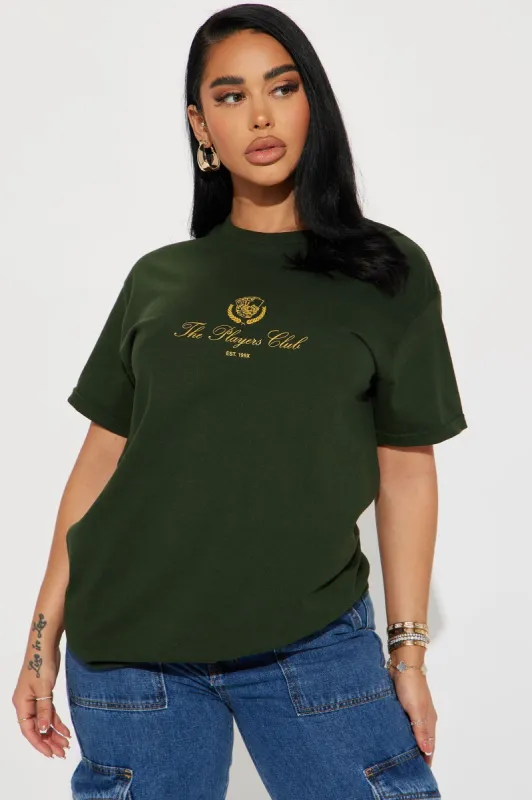 Players Only Graphic Tshirt - Hunter sold by Fashion Nova