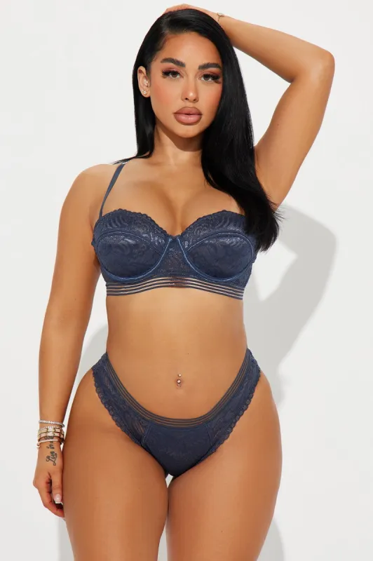 Endlessly In Love Lace 2 Piece Set - Navy sold by Fashion Nova
