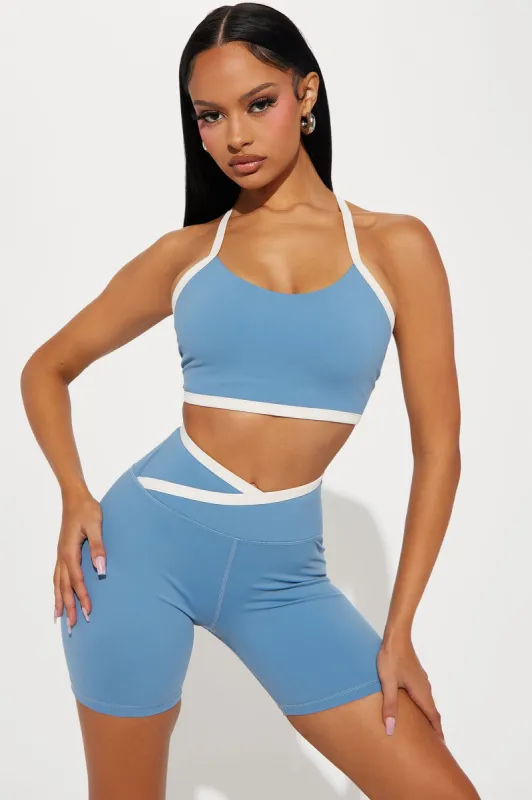 Time Out Super Soft Active Set - Slate Blue sold by Fashion Nova