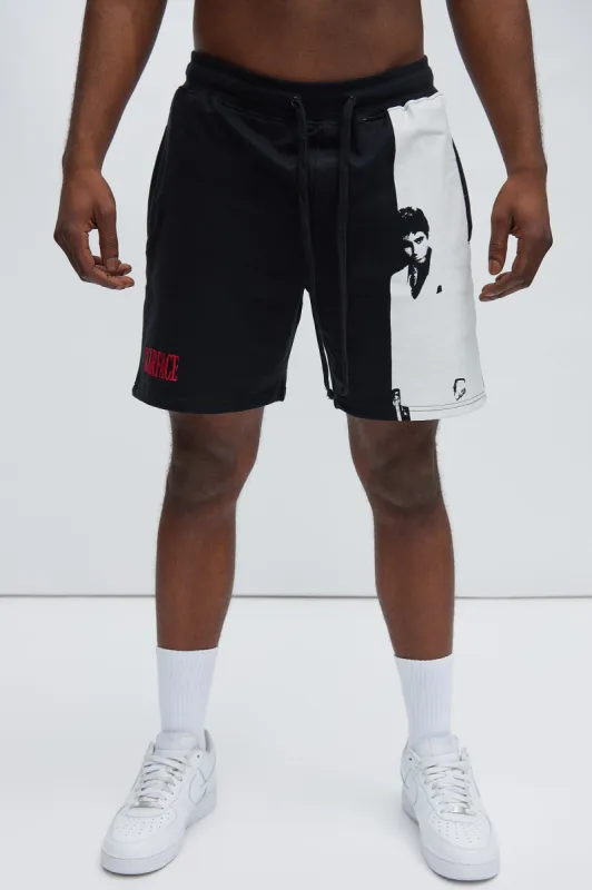 Scarface Shorts - Black sold by Fashion Nova