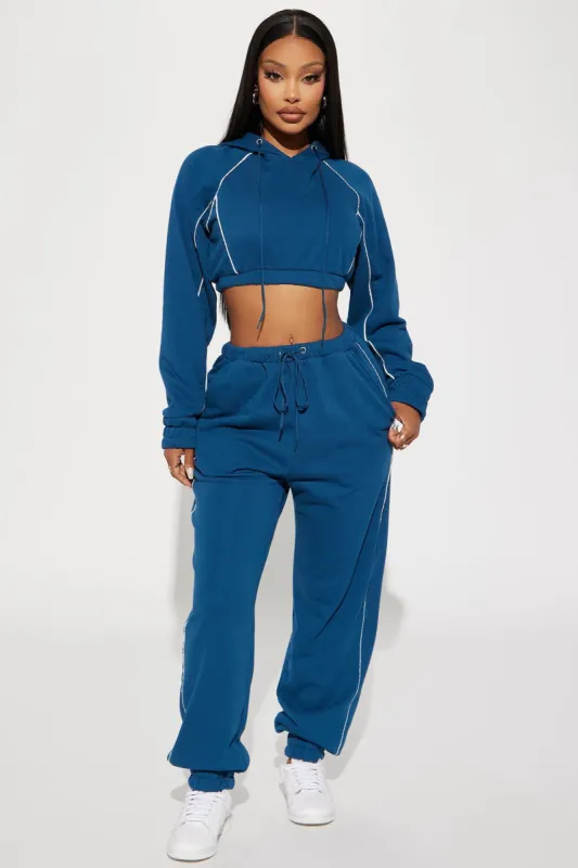Good Moves Lounge Jogger - Navy sold by Fashion Nova
