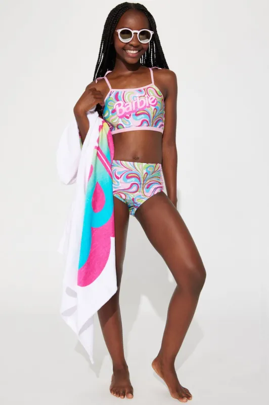 Mini Barbie Girl 2 Piece Bikini - Multi Color sold by Fashion Nova