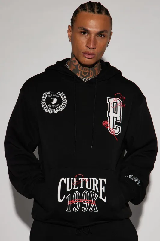 Culture Club Hoodie - Black sold by Fashion Nova