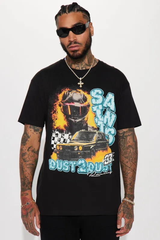 Fast N Faster Short Sleeve Tee - Black sold by Fashion Nova