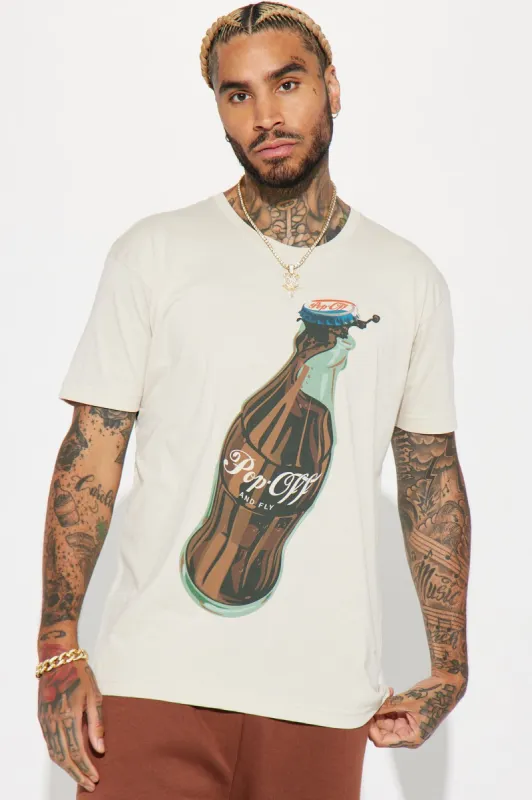 Pop Off Short Sleeve Tee - Off White sold by Fashion Nova