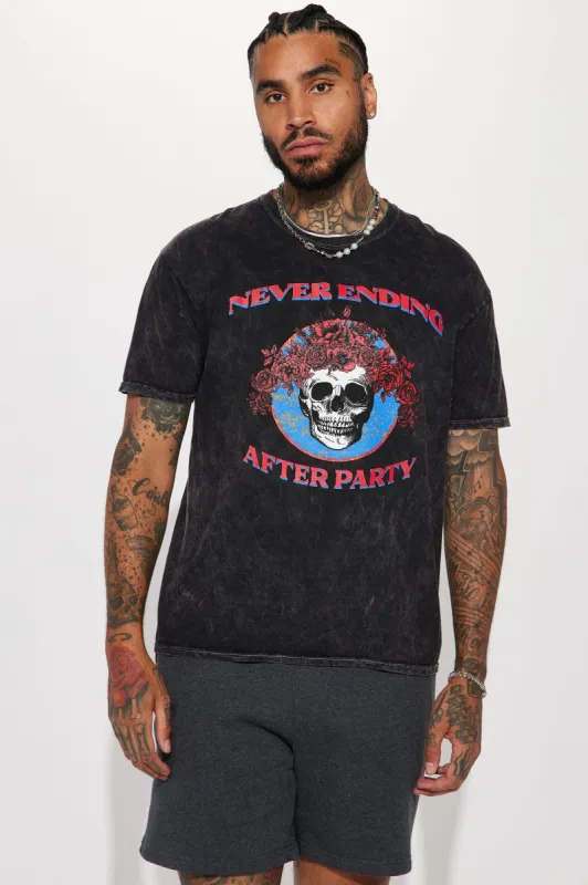 Underground After Party  Short Sleeve Tee - Black sold by Fashion Nova