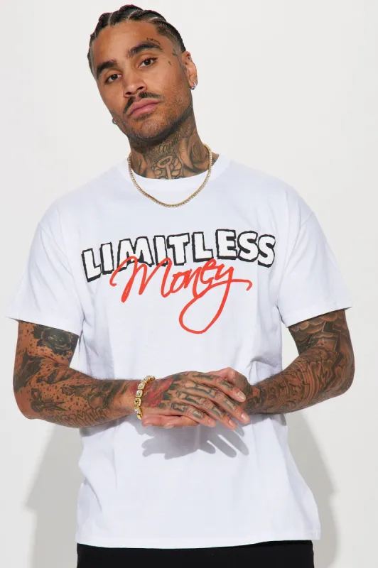 Run It Up Limitless Short Sleeve Tee - White sold by Fashion Nova