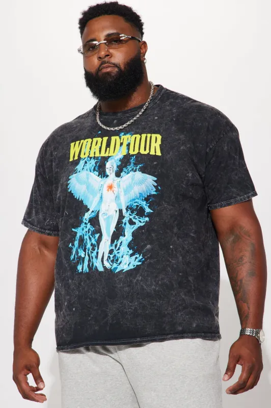 Souled Out World Tour Short Sleeve Tee - Black sold by Fashion Nova
