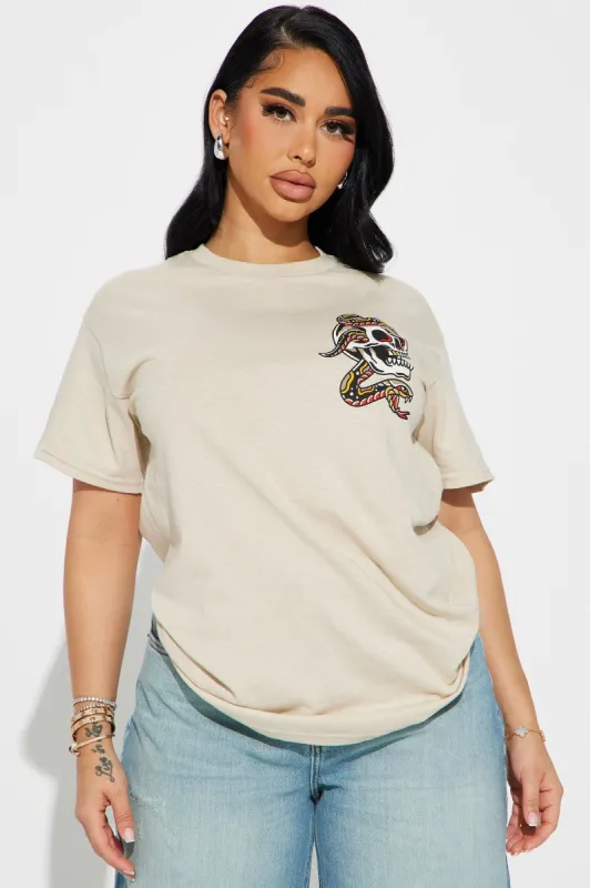 Live To Win Graphic Tee - Sand sold by Fashion Nova
