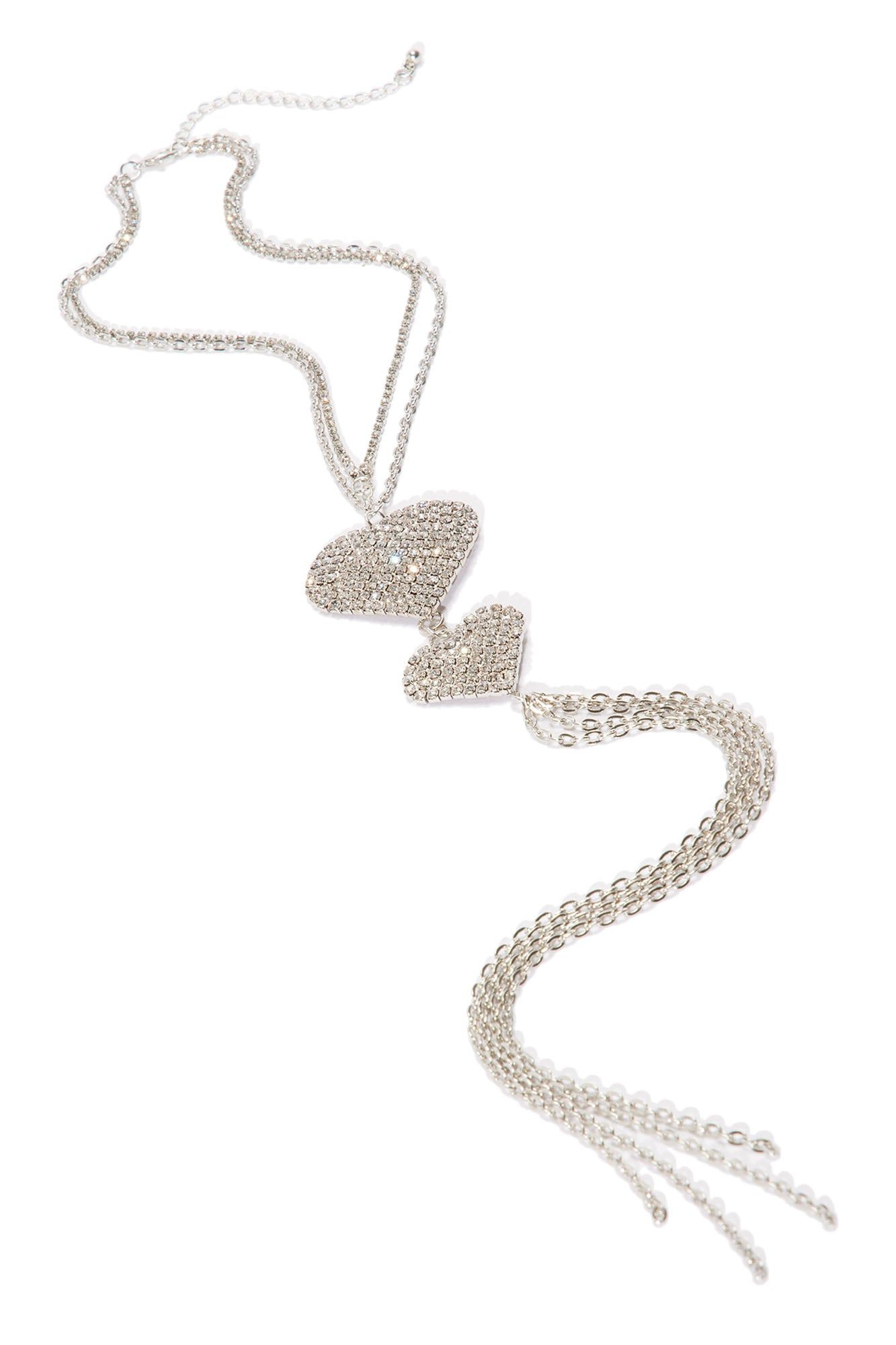 Divine Love Necklace - Silver sold by Fashion Nova product image thumbnail 3