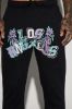 Los Angeles With Love Sweatpant - Black sold by Fashion Nova