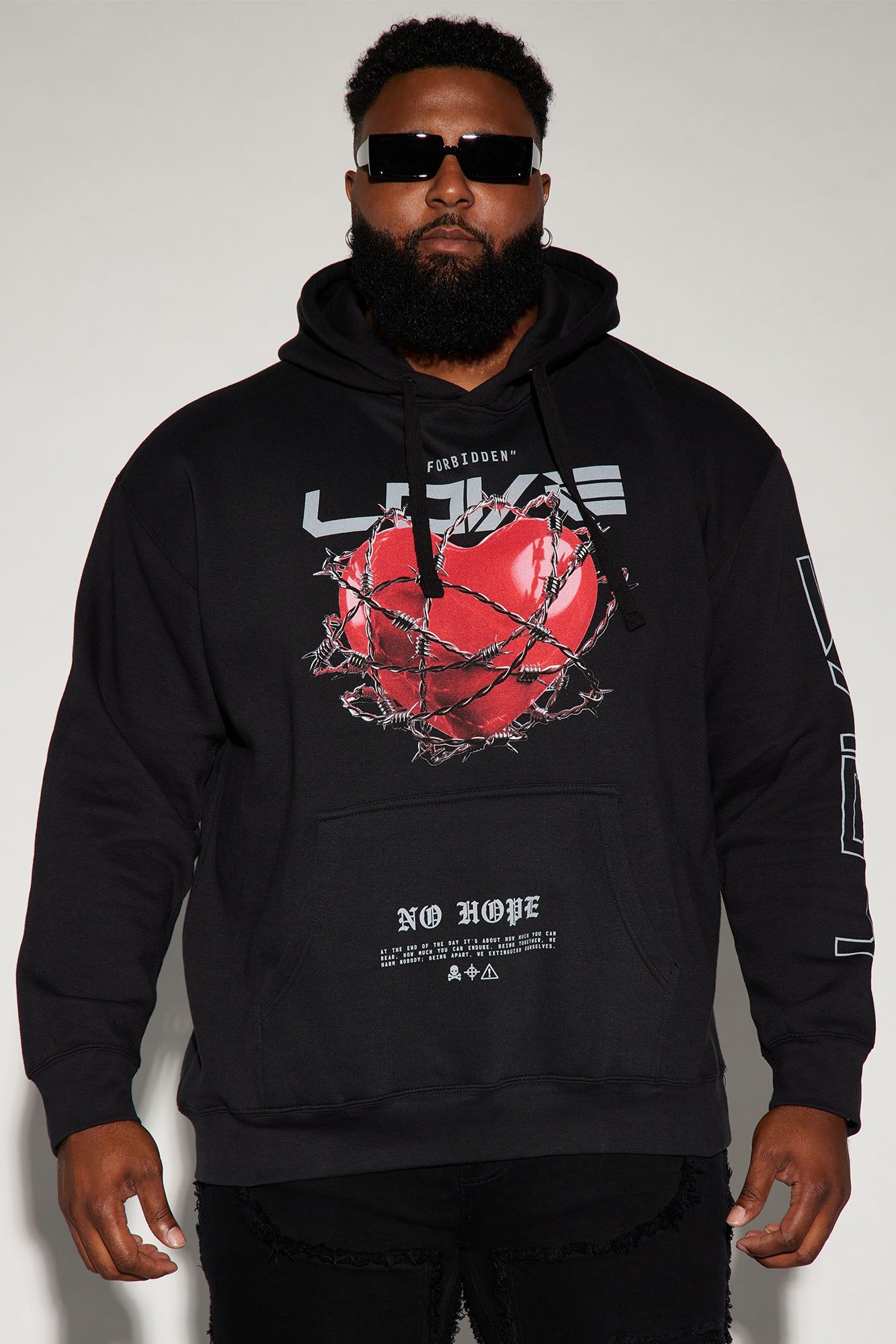 Forbidden Love Hoodie - Black sold by Fashion Nova product image thumbnail 2