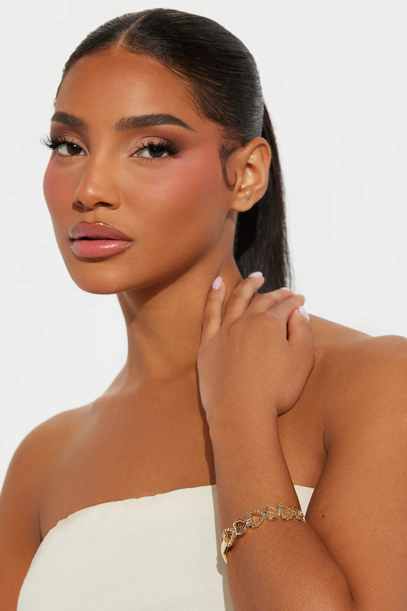 The Patterns Of Love Cuff - Gold sold by Fashion Nova product image thumbnail 2