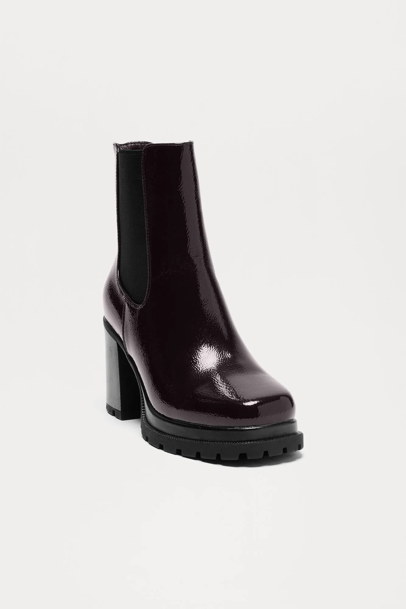 Nat Platform Booties - Brown sold by Fashion Nova product image thumbnail 2
