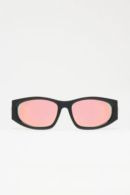 Armed Scandal Sunglasses - Black/Orange sold by Fashion Nova