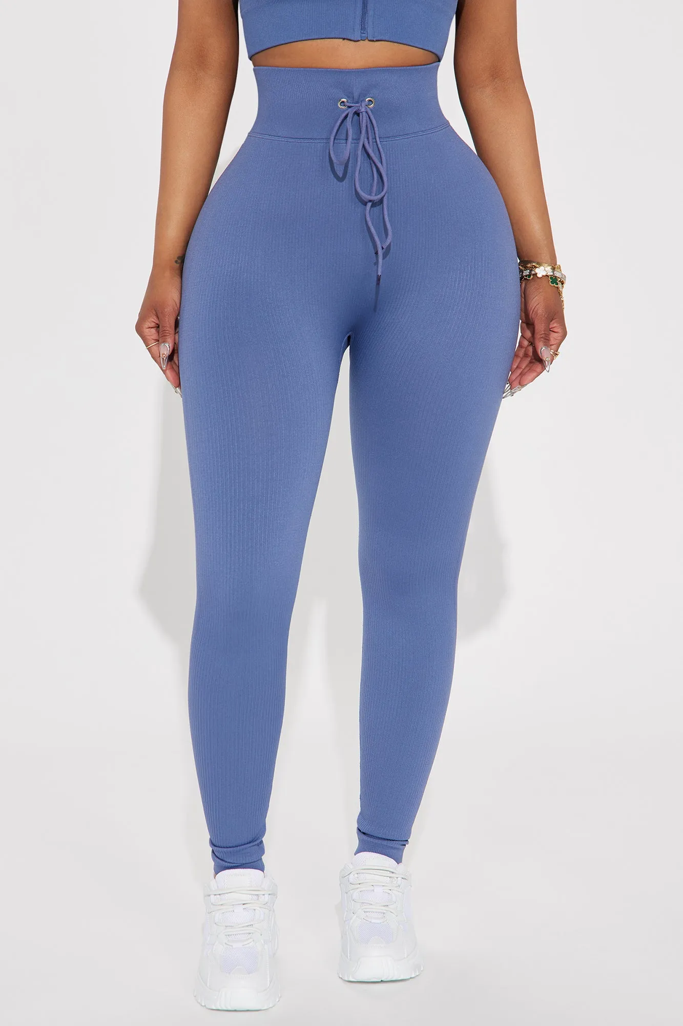 Feel The Burn Active Legging - Slate Blue sold by Fashion Nova product image thumbnail 2