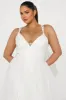I Do Tulle Gown - White sold by Fashion Nova