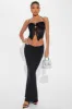Eliza Lace Halter Top - Black sold by Fashion Nova