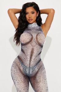 Going Global Jumpsuit - Black sold by Fashion Nova