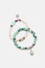 Jaded Mixed Bracelet - Green/combo sold by Fashion Nova