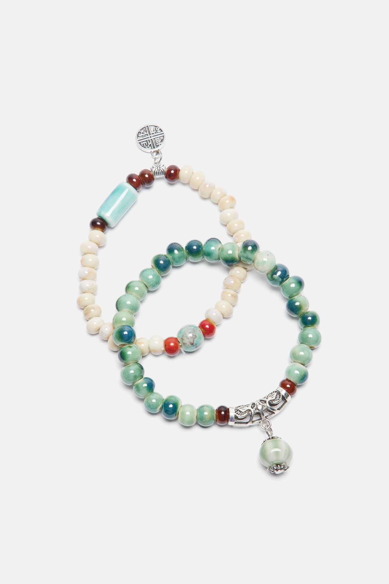 Jaded Mixed Bracelet - Green/combo sold by Fashion Nova product image thumbnail 2