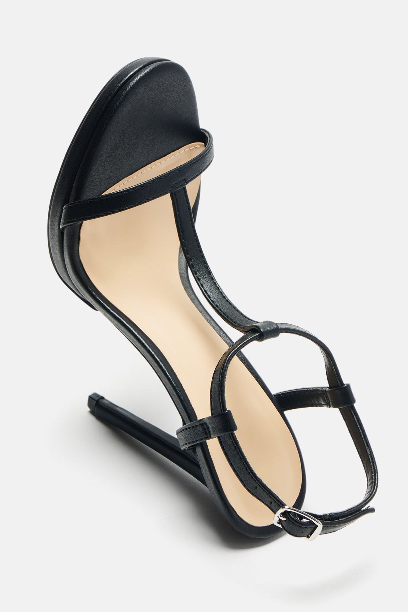 Lesson Learned Heeled Sandals - Black sold by Fashion Nova product image thumbnail 5