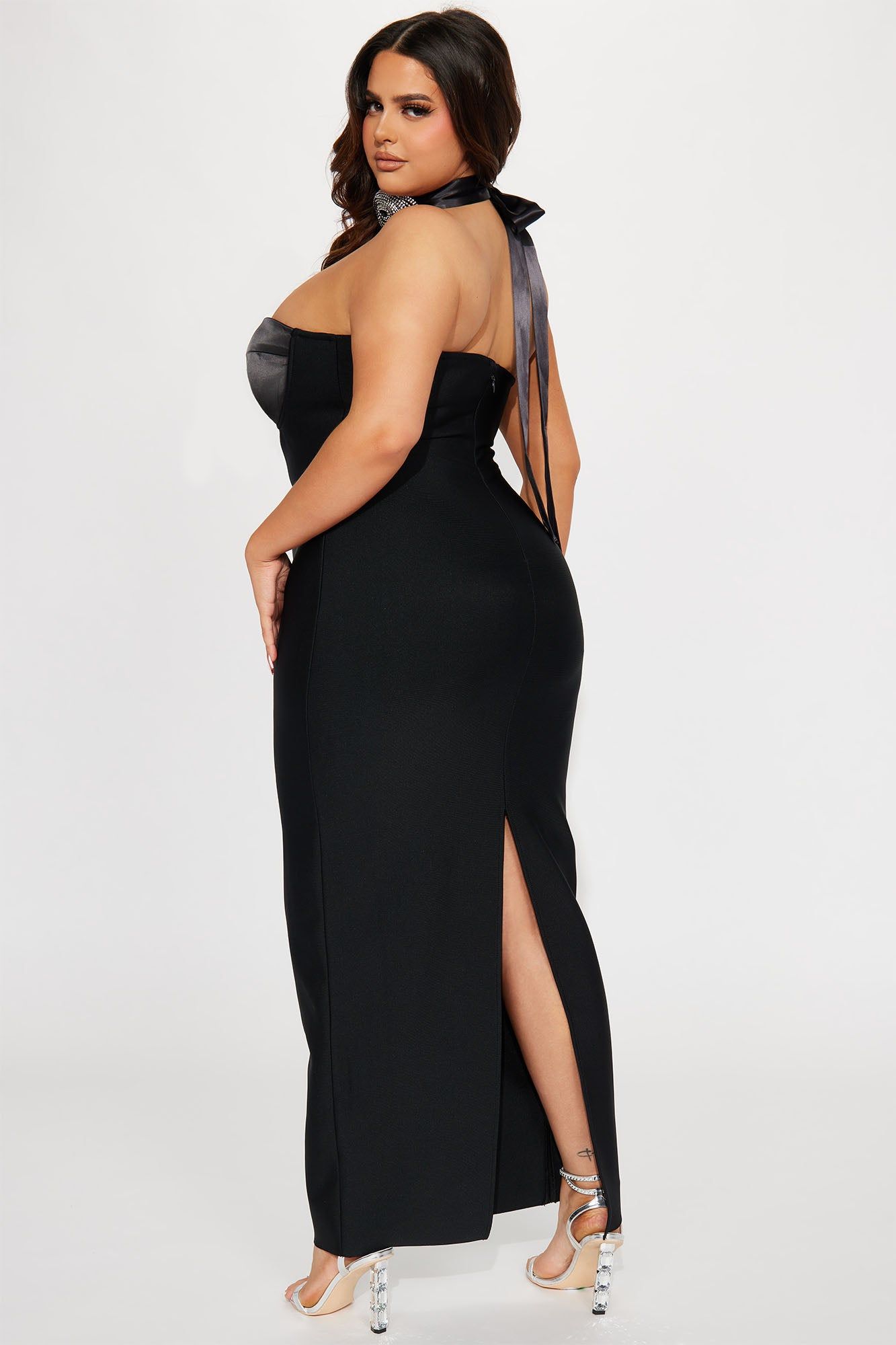Divine Bandage Maxi Dress - Black sold by Fashion Nova product image thumbnail 6