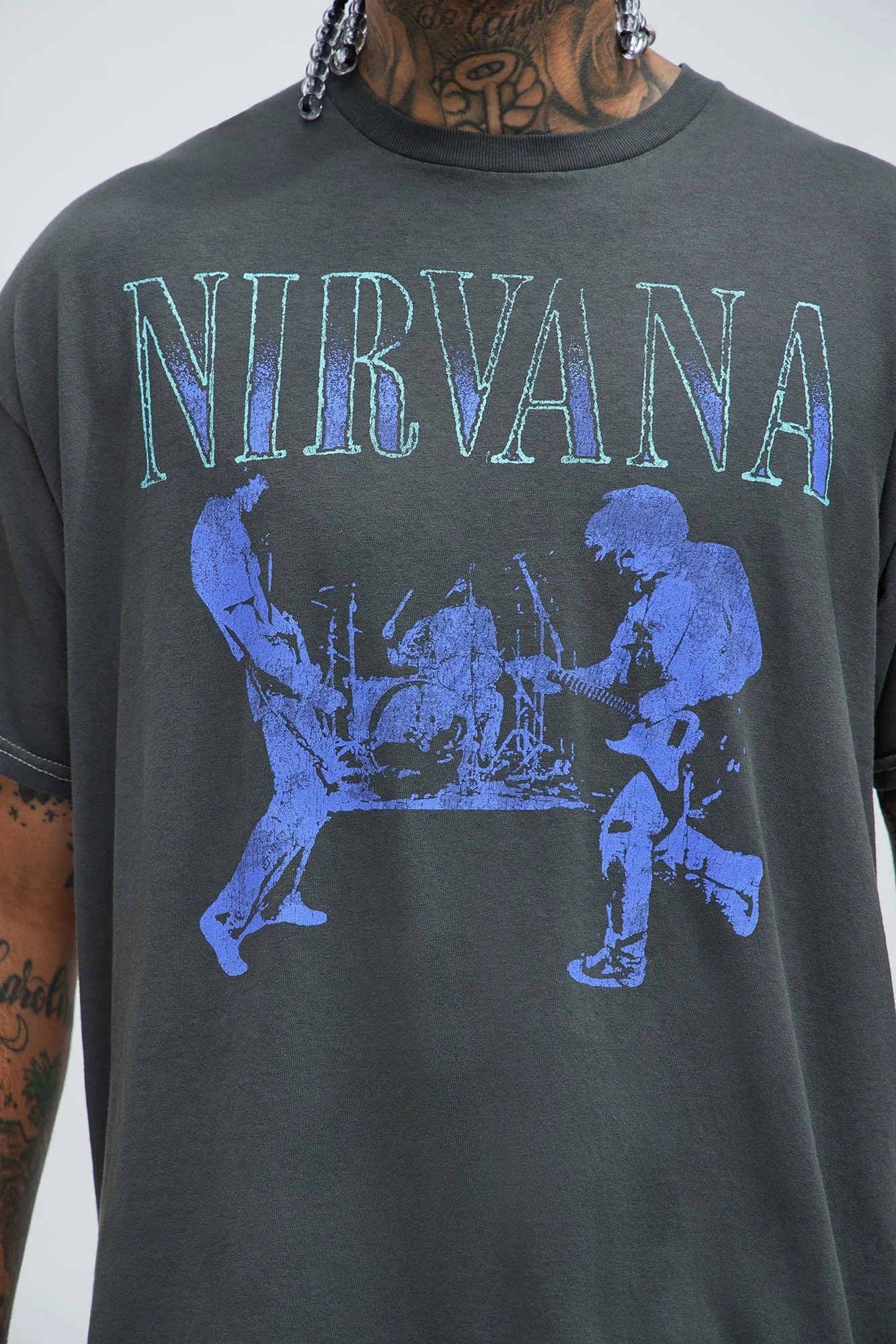 Nirvana 1987 Short Sleeve Tee - Black sold by Fashion Nova product image thumbnail 2
