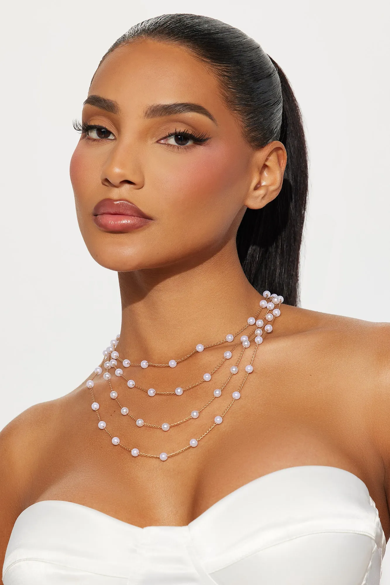 Elegance Touch Necklace - Gold sold by Fashion Nova product image thumbnail 2