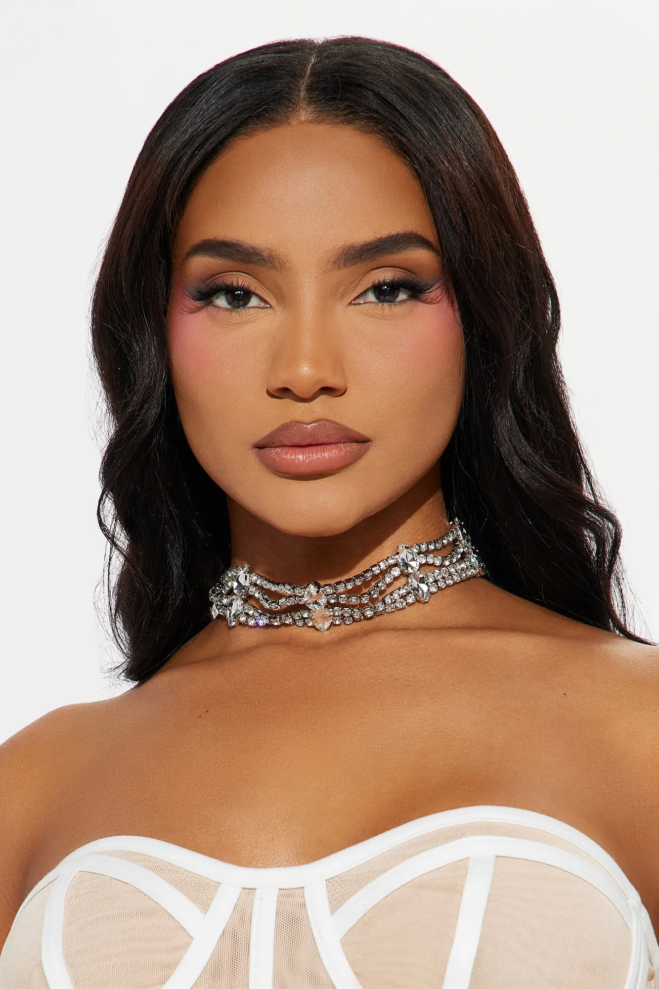 Arctic Royalty Choker - Silver sold by Fashion Nova product image thumbnail 3