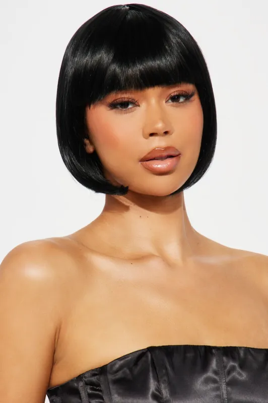 Undercover Baddie Costume Wig - Black sold by Fashion Nova