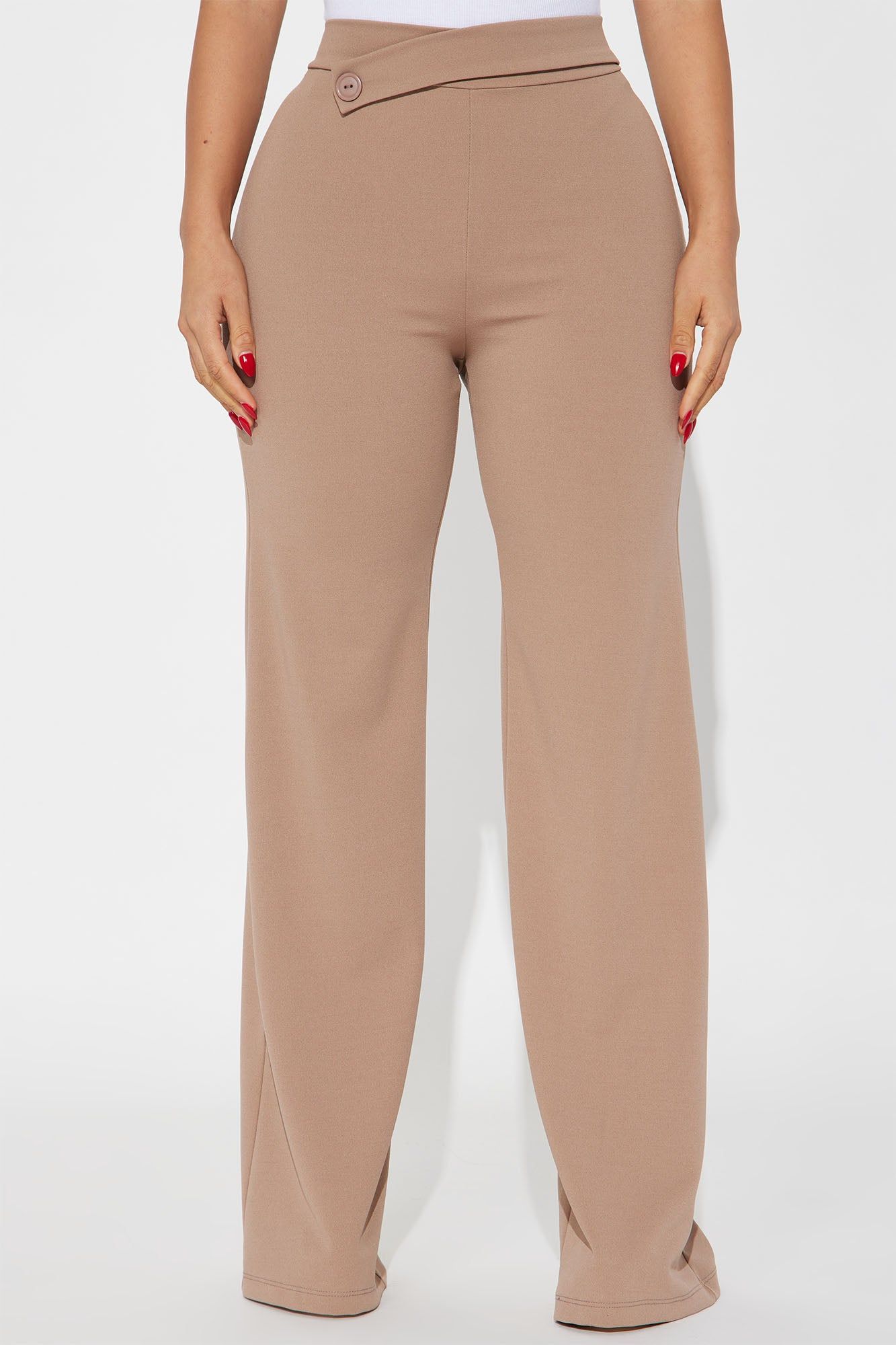 Rising Up Wide Leg Trouser - Taupe sold by Fashion Nova product image thumbnail 2