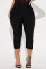Just A Girl Capri Pant - Black sold by Fashion Nova