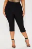 Just A Girl Capri Pant - Black sold by Fashion Nova