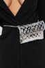 Never A Basic Gal Belt Bag - Silver sold by Fashion Nova