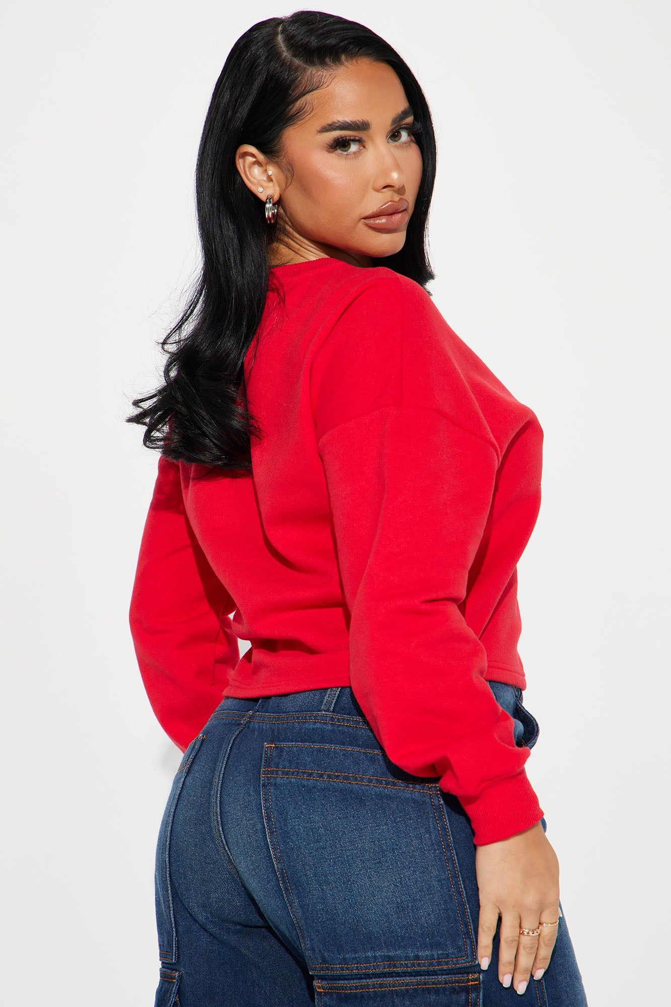 Disney 1OO Sweatshirt - Red sold by Fashion Nova product image thumbnail 4