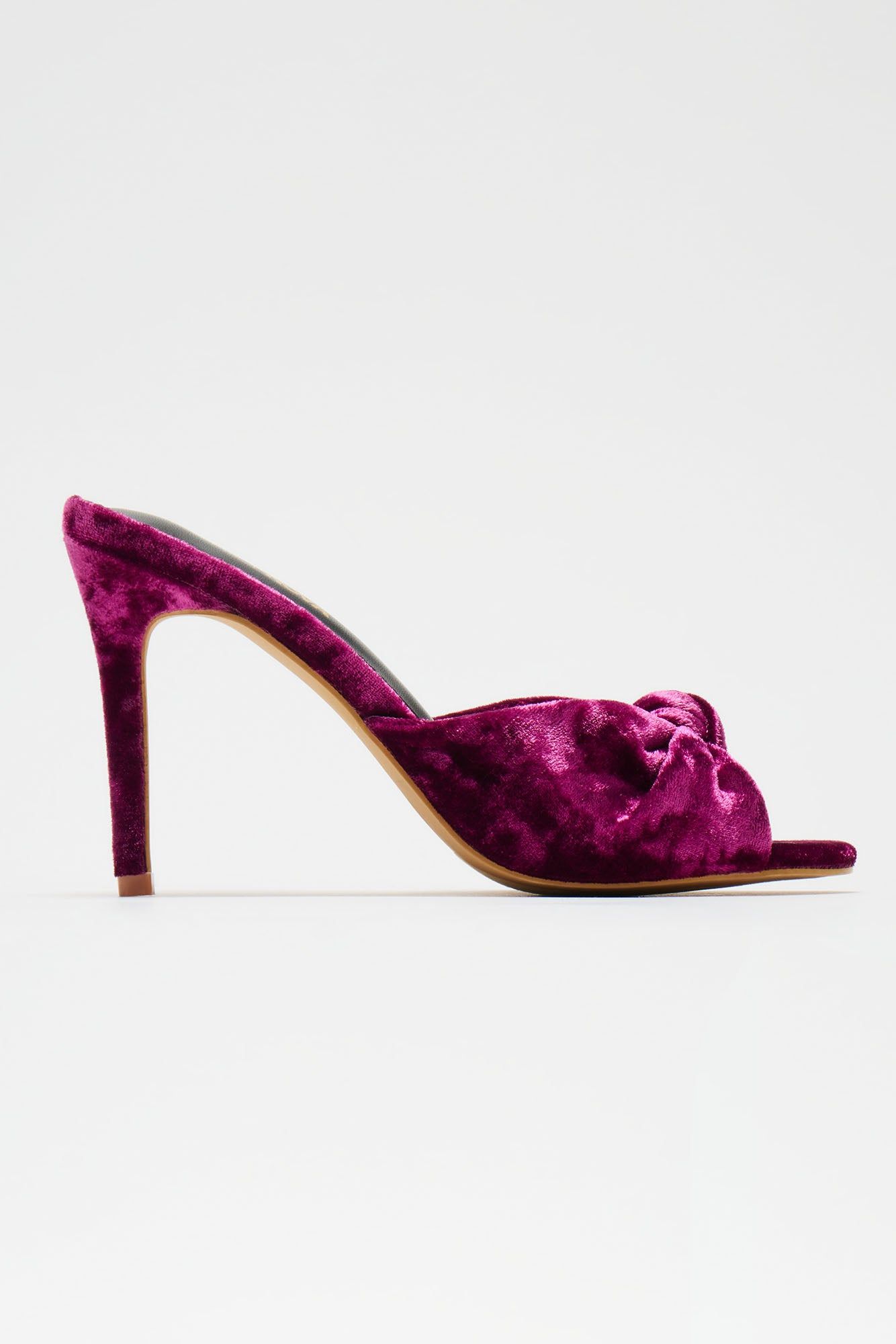 Know I'm Cute Mules - Wine sold by Fashion Nova product image thumbnail 3