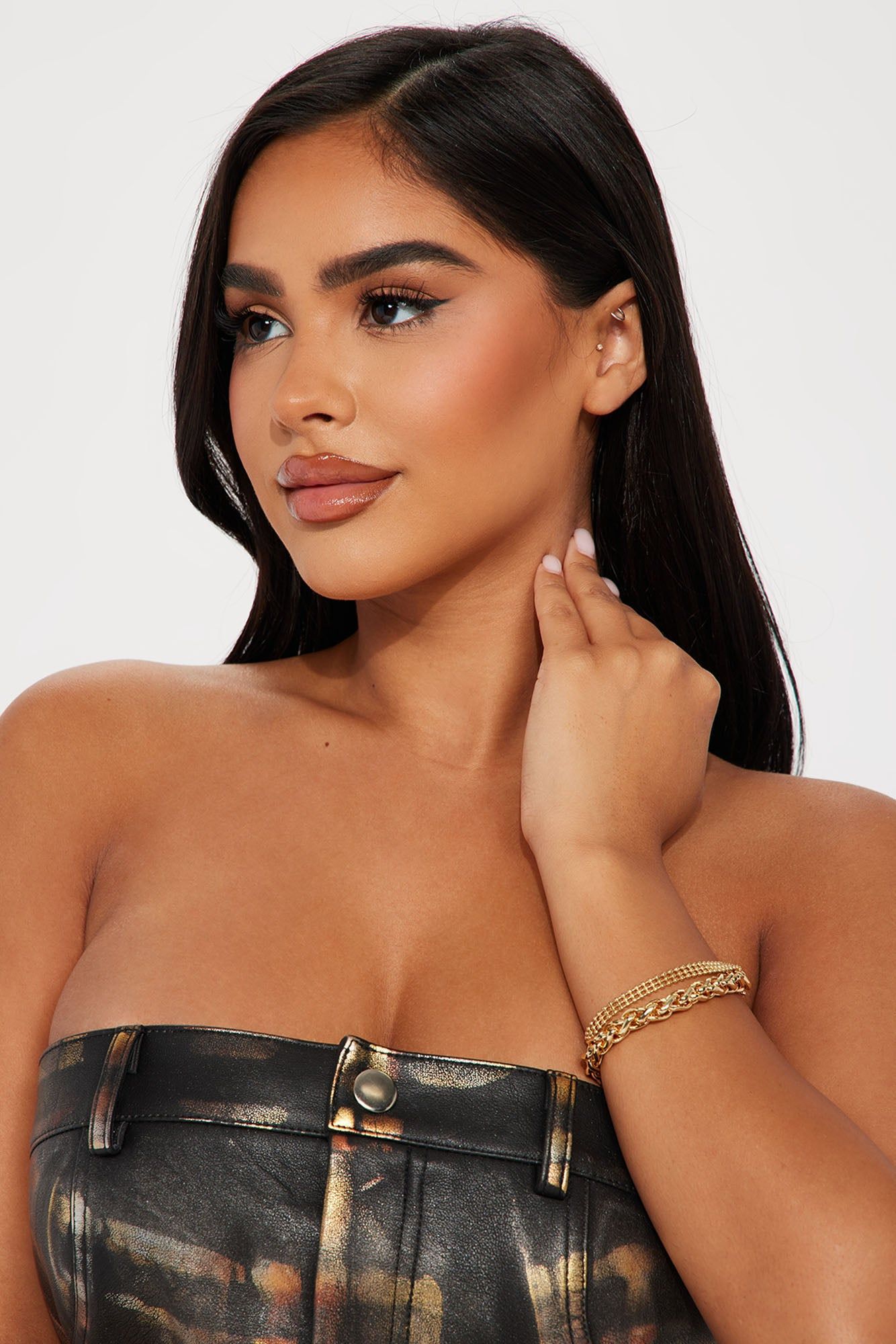 Rockstar Babe Bracelet - Gold sold by Fashion Nova product image thumbnail 2