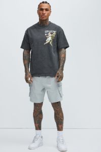 Divine Within Short Sleeve Tee - Black sold by Fashion Nova