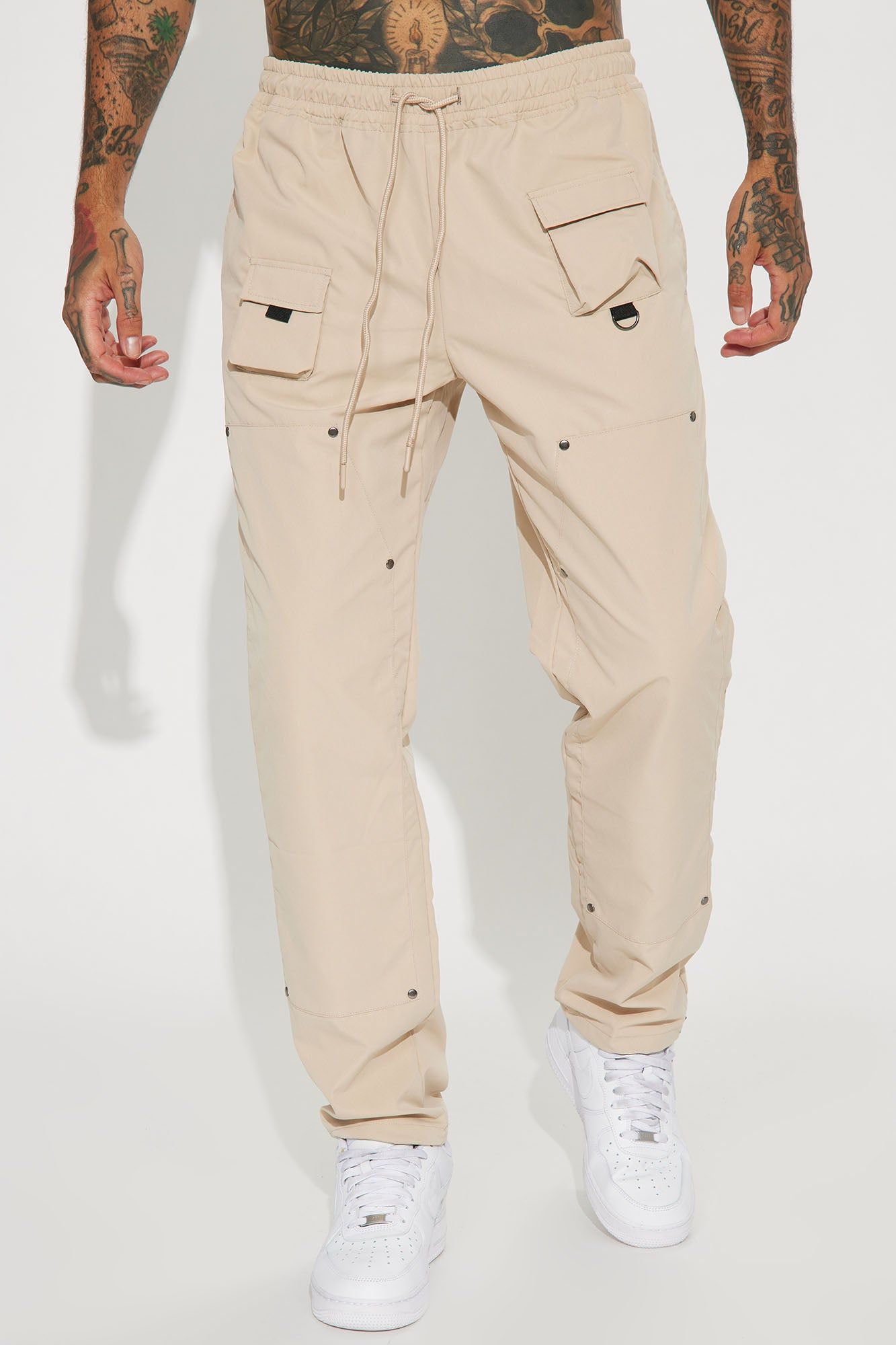 Right Amount Carpenter Utility Pants - Taupe sold by Fashion Nova product image thumbnail 5
