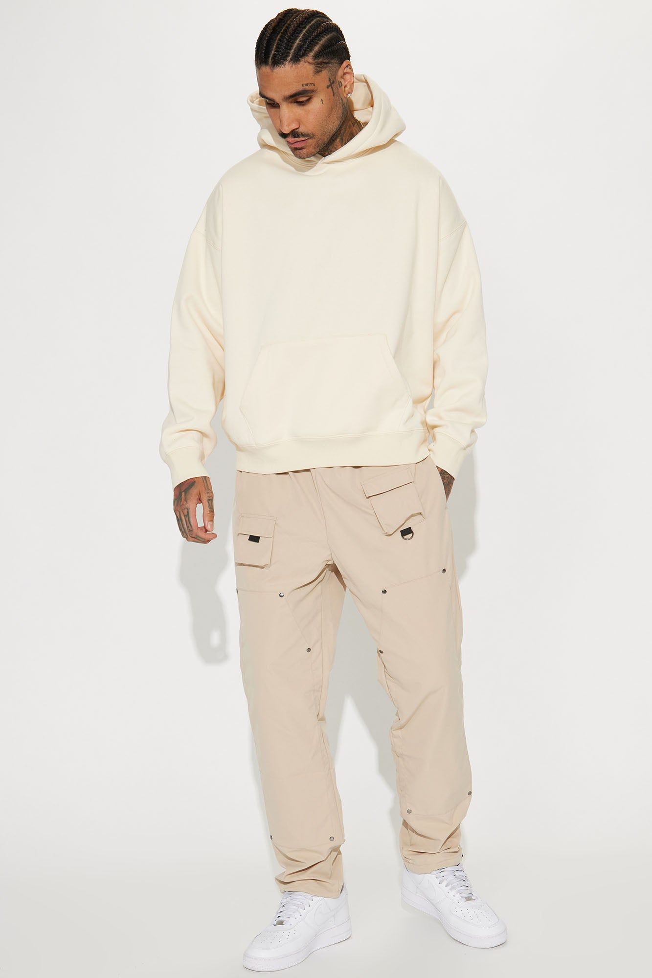 Right Amount Carpenter Utility Pants - Taupe sold by Fashion Nova product image thumbnail 3