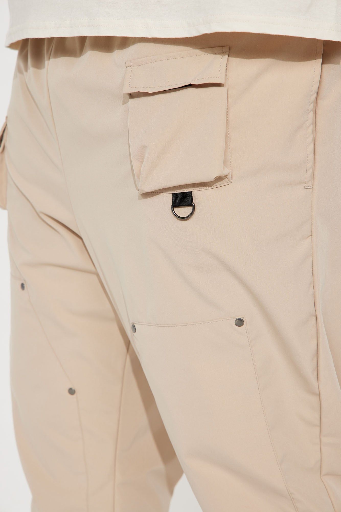 Right Amount Carpenter Utility Pants - Taupe sold by Fashion Nova product image thumbnail 8