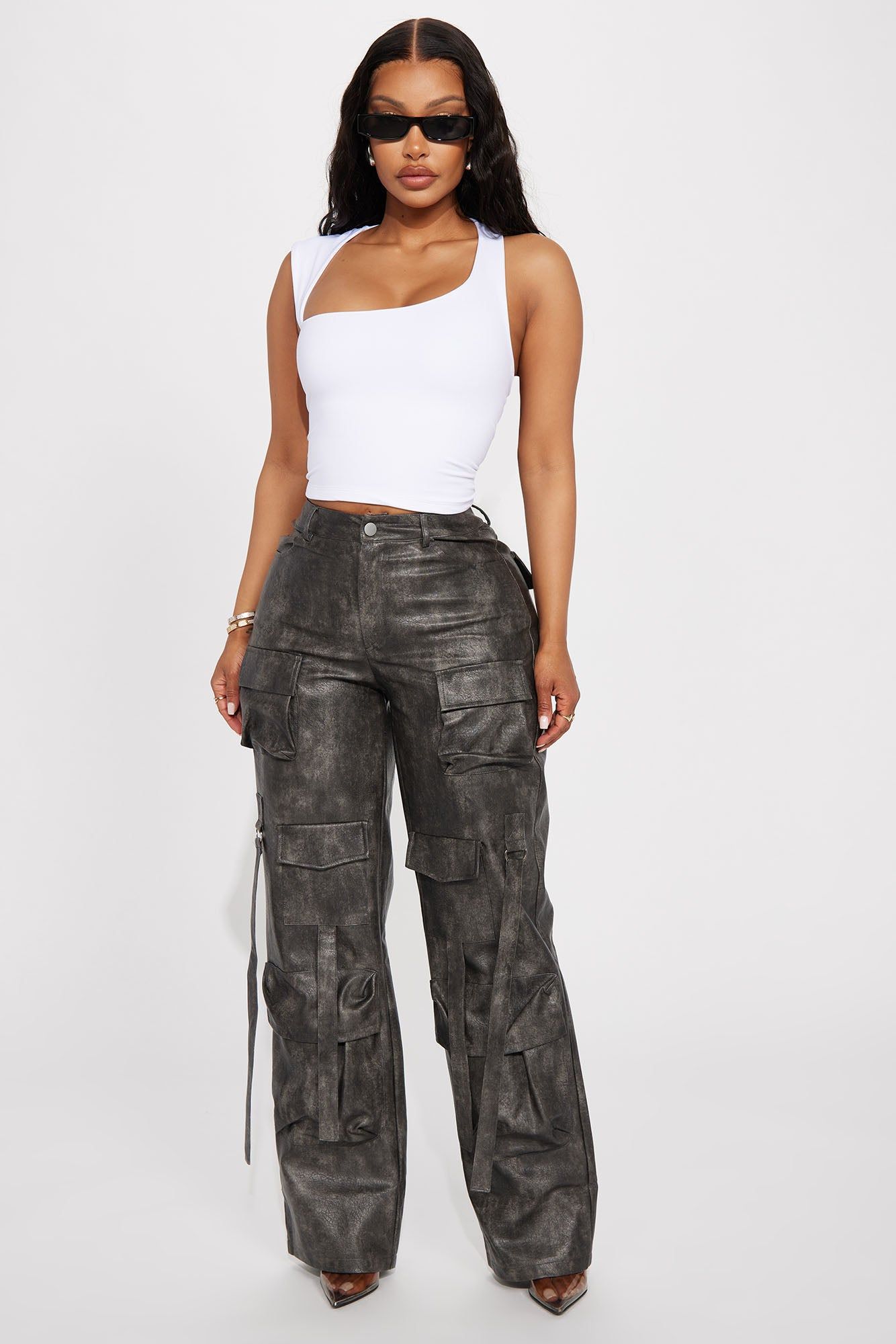 Dusk Till Dawn Seamless Top - White sold by Fashion Nova product image thumbnail 2