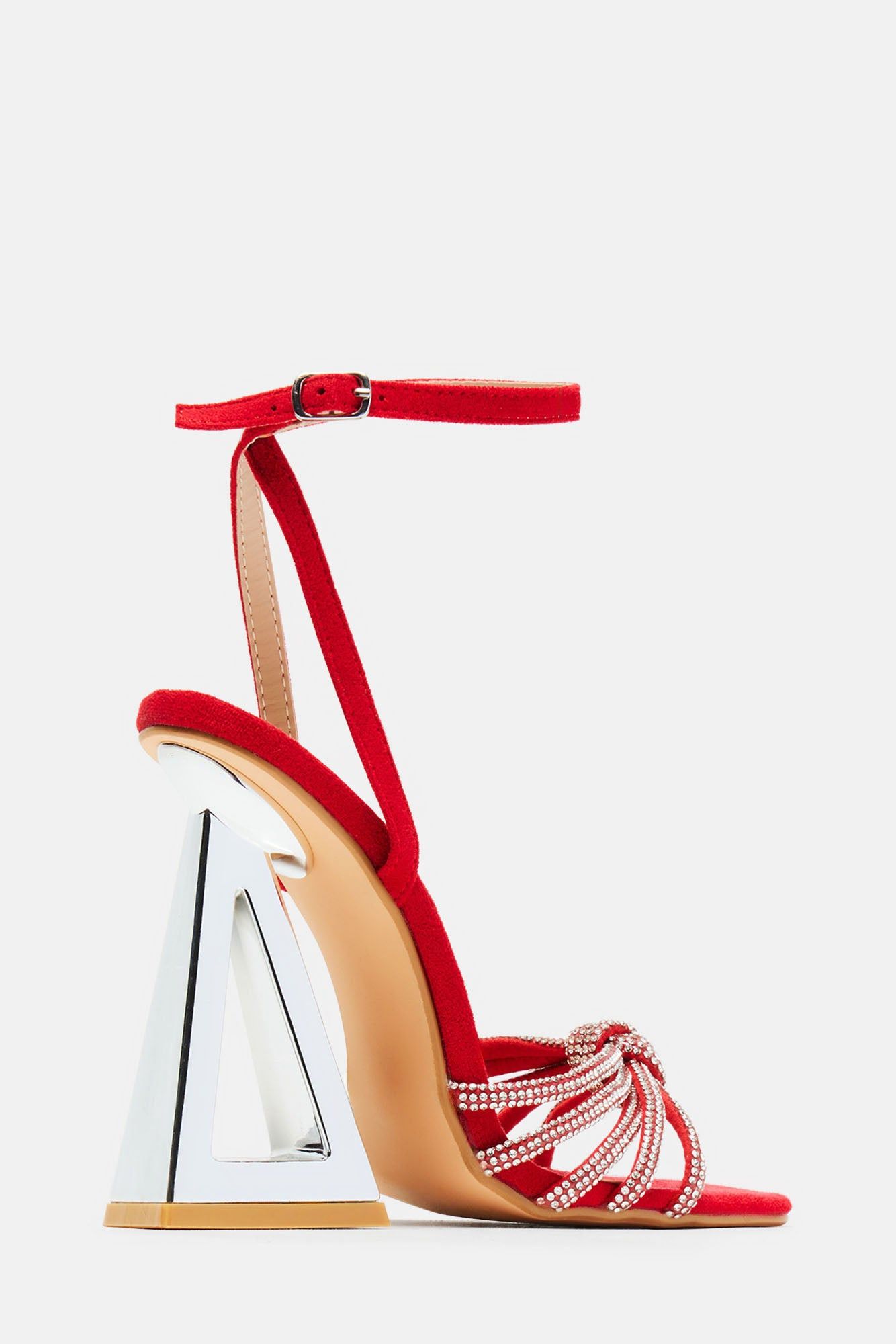 We Should Be Together Heeled Sandals - Red sold by Fashion Nova product image thumbnail 5