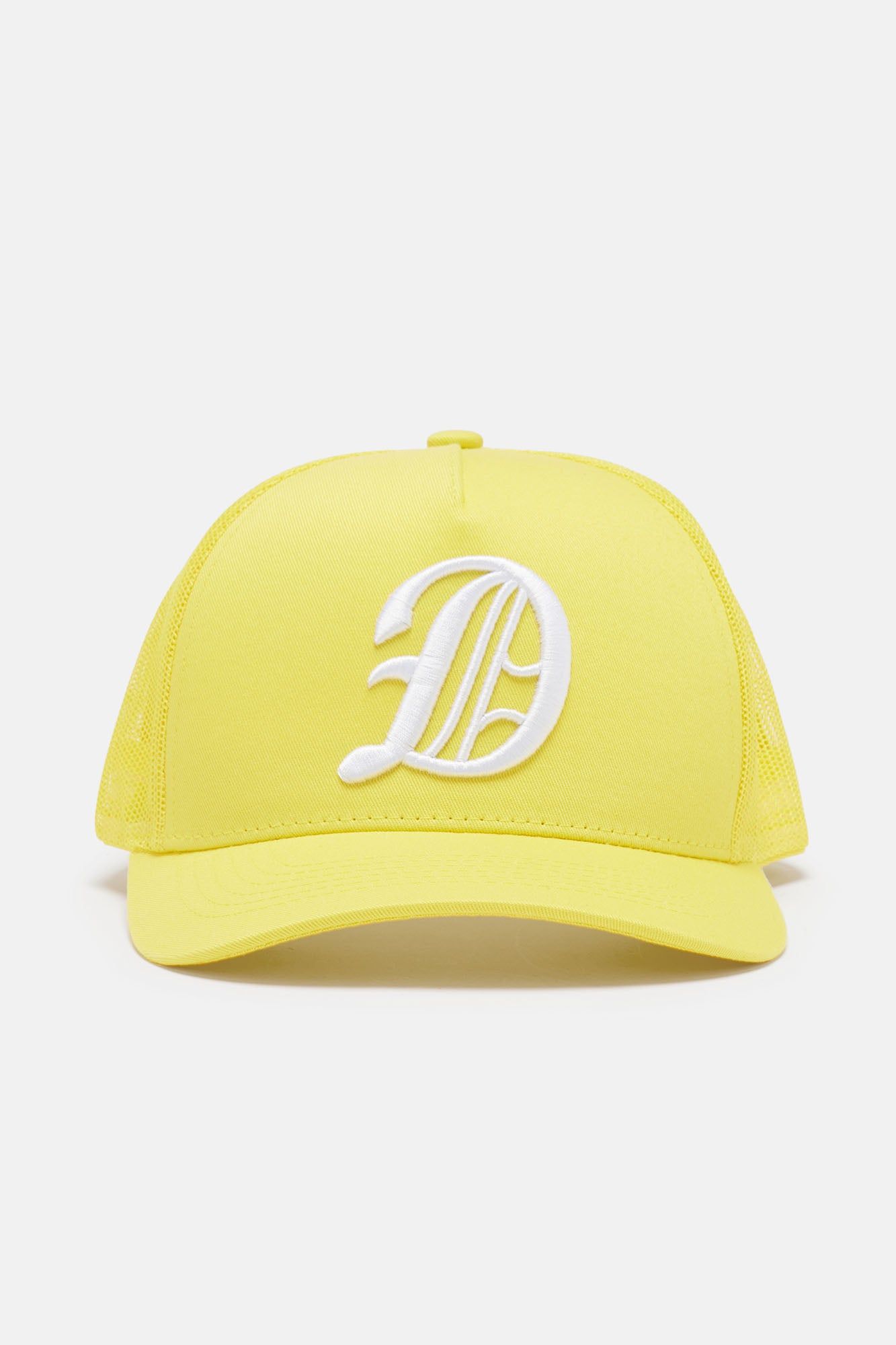 Detroit Twill Trucker Hat - Yellow sold by Fashion Nova product image thumbnail 2