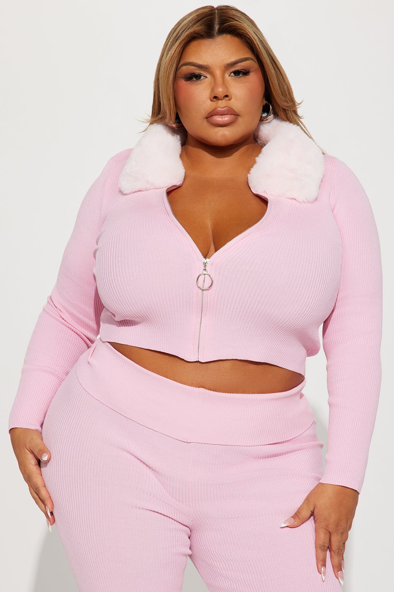 Always Sweet Sweater Pant Set - Pink sold by Fashion Nova product image thumbnail 5