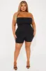 Deena Double Lined Romper - Black sold by Fashion Nova