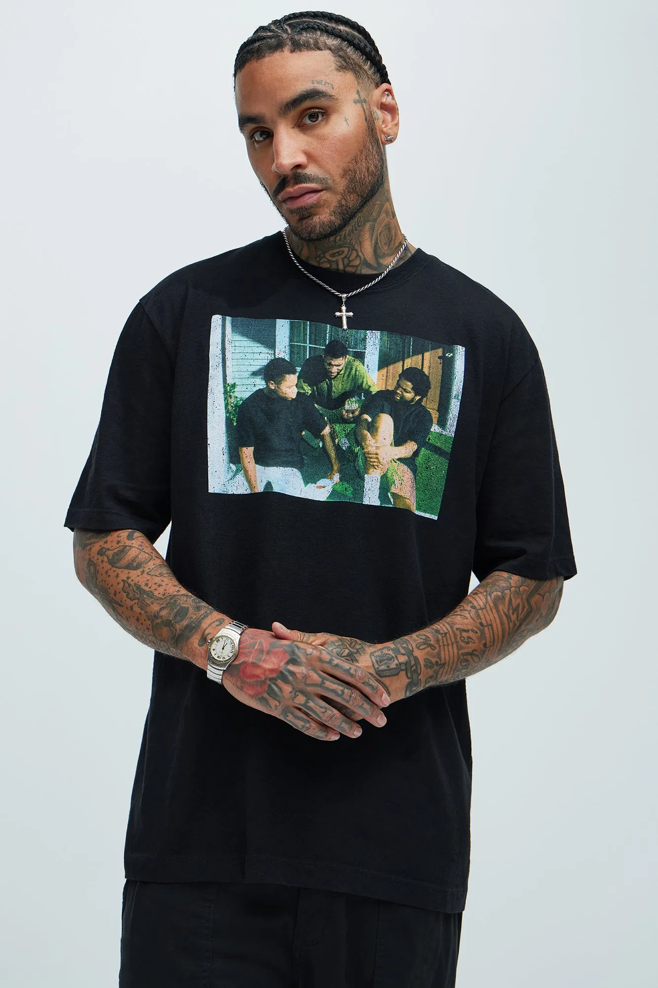 Boyz N The Hood Once Upon A Time Short Sleeve Tee - Black sold by Fashion Nova product image thumbnail 2